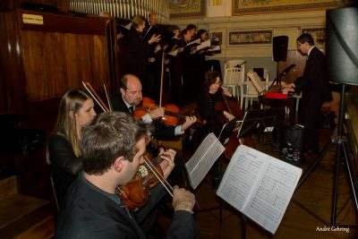 Coral e orquestra para casamento em Curitiba - Heber de Castro